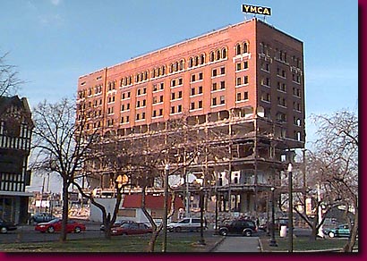 Downtown YMCA during Demolition