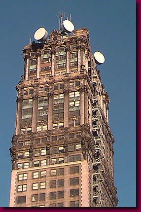 The Book Tower and the Cadillac Hotel