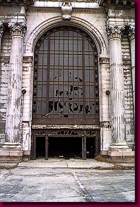 Main Entrance to the Michigan Central Railroad Station
