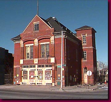 Abandoned Fire Station on Gratiot Avenue
